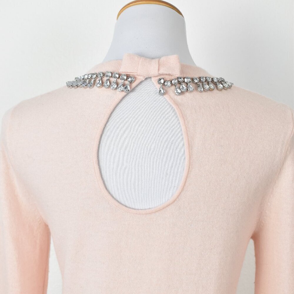 Kate Spade Embellished Necklace Sweater - M - Picture 8 of 10